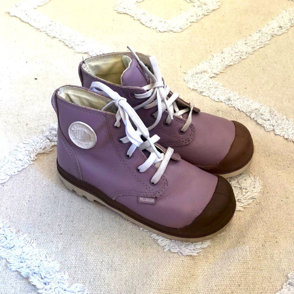 Kids palladium boots